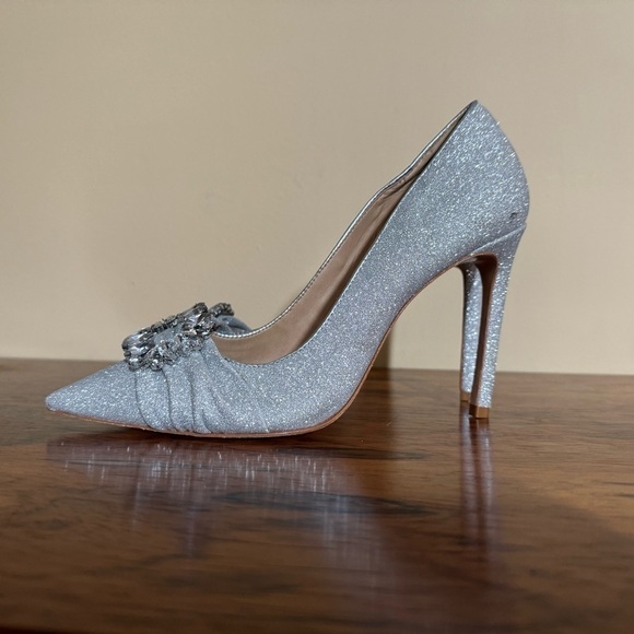 SCHUTZ Meisho Glam Glitter Pumps size 8 - Picture 6 of 16